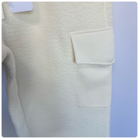 NWT Varley Samson Relaxed Fleece Teddy  Super Soft Pants, L - Picture 10 of 17